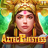 Aztec Priestess slot game cover art
